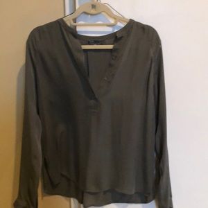 Vince v neck blouses